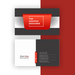 Wall Mural - Business Card Set- Creative and Clean Business Card Template.