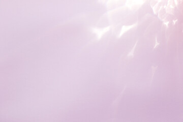 Wall Mural - abstract pink background with crystal light