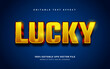 © galord - Lucky text effect