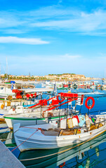 Canvas Print - Relax in Rethymno, Crete, Greece