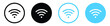 wireless and wifi icon signal symbol for internet access, internet connection
