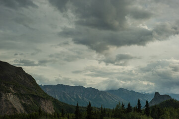  Alaska mountains in summer