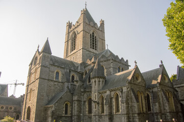 Christ Church Cathedral in Dublin, Ireland