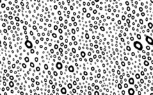 Abstract Modern Leopard Seamless Pattern. Animals Trendy Background. Black And White Decorative Vector Stock Illustration For Print, Card, Postcard, Fabric, Textile. Modern Ornament Of Stylized Skin