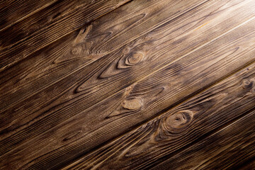 Wall Mural - Wooden brown background. Wood texture