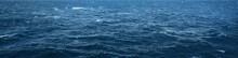Sea Water Surface Texture. Soft Sunlight. Panoramic Image, Graphic Resources. Nature, Environment Concepts