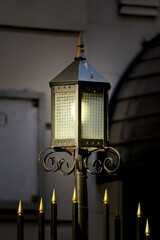 Sticker - Elegant street lamp