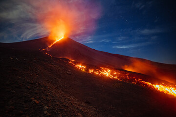 volcano guatemala lava