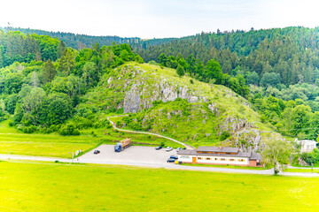 Karst landscape around Balcarka Cave