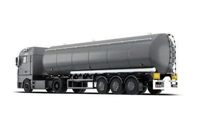 Poster - 3d rendering mock up Tanker