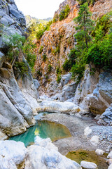 Wall Mural - River in a Goynuk canyon. Antalya province, Turkey