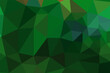 dark green geometric pattern triangles polygonal design for web and background, application