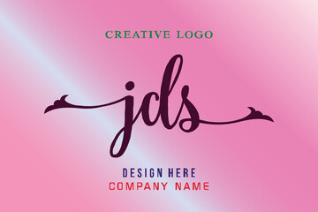 JDS  lettering logo is simple, easy to understand and authoritative