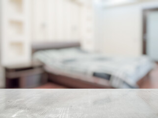 Canvas Print - table in the bedroom