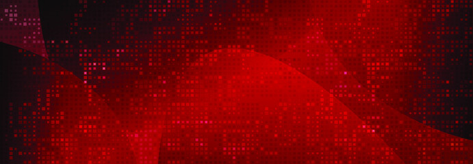 Poster - red abstract background	