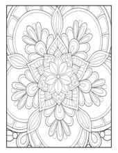 Mandala Coloring Book Art, Adult Coloring Pages, Square Mandala Coloring Pages, Pattern Coloring Pages, Patterns Black And White Background For Coloring.