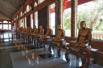 Sticker - buddha statue at temple