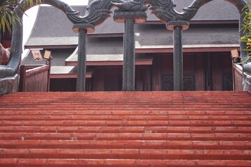 Poster - the entrance to the temple