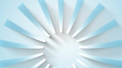 Wall Mural - gradient stripes modern abstract simple shapes in motion 3d seamless loop animation as minimalist ar