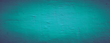 Green Blue Abstract Cement Concrete Wall Texture Background