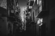 © andiz275 - Black and White historical inner city of Palermo on Sicily in Italy in Winter
