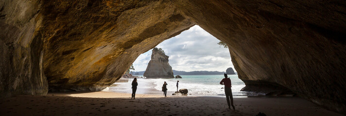 Canvas Print - New Zealand coast