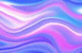 Fototapeta Tęcza - abstract purple very peri background with waves, colorful minimalistic wallpaper with smooth gradients, modern interior poster for interior decoration, cover design,  template with space for text