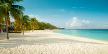 Seven Mile Beach On Grand Cayman Island, Cayman Islands