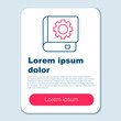 © Iryna - Line User manual icon isolated on grey background. User guide book. Instruction sign. Read before use. Colorful outline concept. Vector