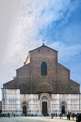 Sticker - San Petronio Basilica, Bologna, Italy