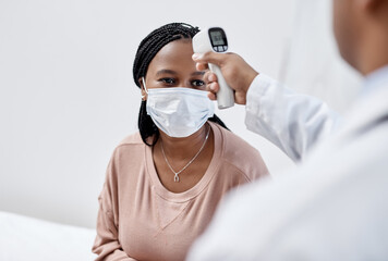 Aufkleber - Temperature screening has an essential part of everyday life
