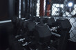© Allistair F/peopleimages.com - Get lifting to get those gains. Still life shot of dumbbells in a gym.