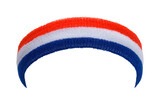 Fototapeta  - Red White and Blue Headband