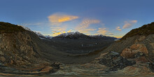 Sunrise At Tasman Glacier