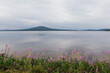 Beautiful view on a lake in South Ural mountains