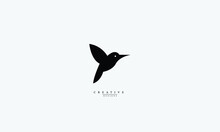 Fly Bird Vector Logo Design Template