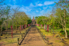 Prasat Hin Phanom Rung,Phanom Rung, Or Full Name, Prasat Hin Phanom Rung, Is A Khmer Temple Complex Set On The Rim Of An Extinct Volcano At 402 Metres Elevation, In Buriram Province In The Isan Region
