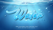 © Farhad - 3D Water text effect - Editable text effect