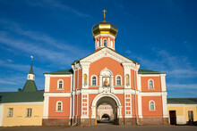 The Church Of Philip, Metropolitan Of Moscow. Valdai Iversky Svyatoozersky Monastery. Novgorod Region, Russia
