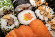 zestaw sushi do jedzenia gotowy