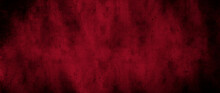 Red Grunge Horror Background Banner