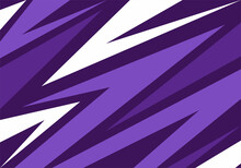 Simple Background With Gradient Purple Color Zigzag Pattern