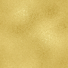 Wall Mural - Gold foil seamless texture, golden background, yellow metallic pattern