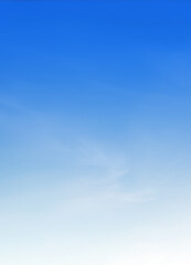 heavenly clouds background summer. blue sky with white fluffy cirrus clouds soft focus. concept of f
