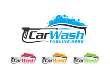 Pressure Car Wash Logo Design