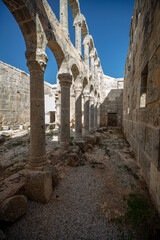 Cambazli church and olba ancient city in Mersin