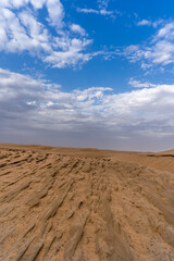 Wall Mural - sand dunes and sky