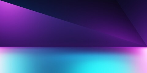 Wall Mural - 3d rendering of purple and blue abstract geometric background. scene for advertising, technology, sh
