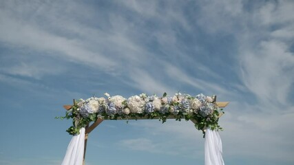 Wall Mural - flowers in the sky