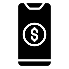 Poster - smartphone money pay payment wallet ewallet ecommerce icon